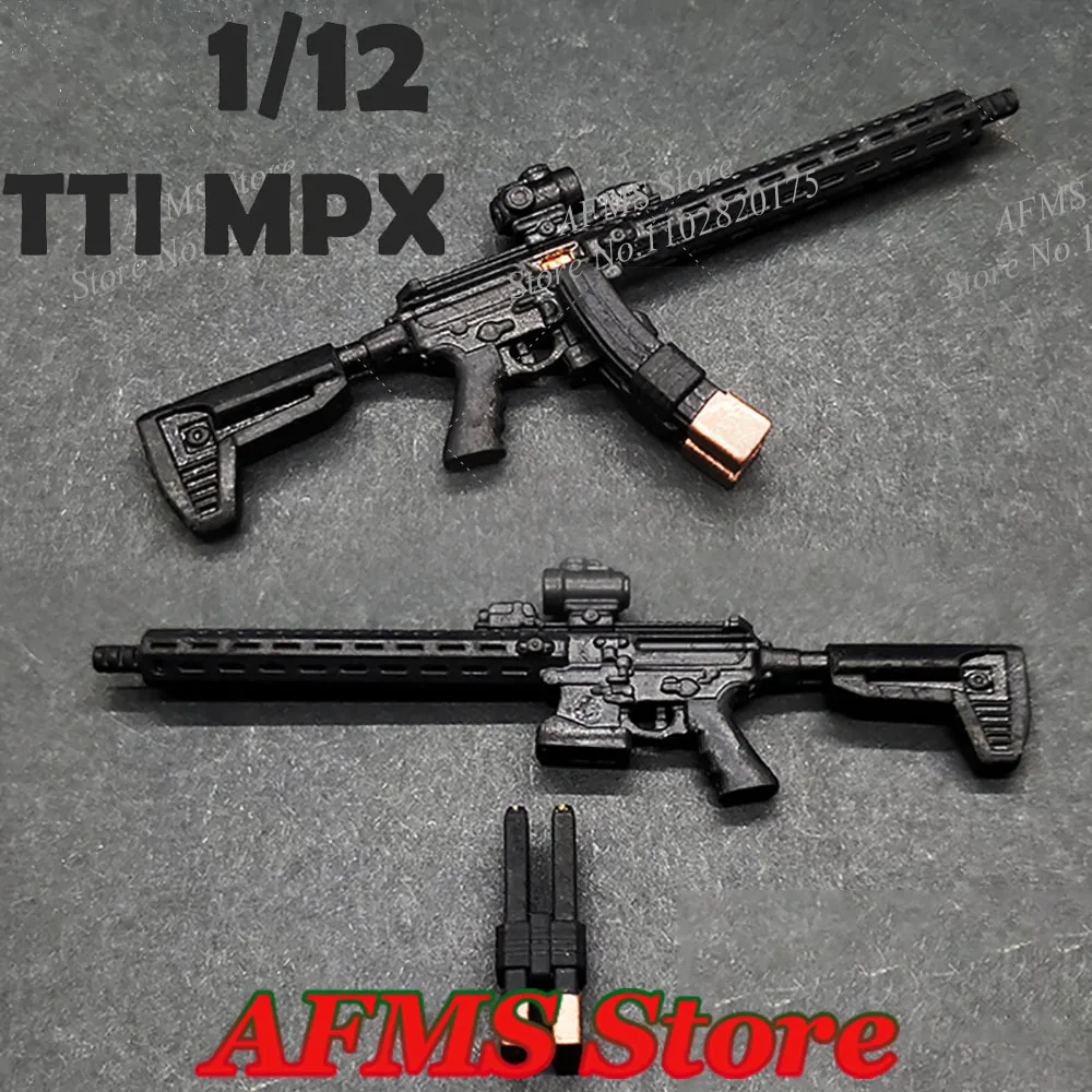 Army Arms 1/12 Scale Collectible Figure John Wick 3 Taran Tactical SIG-Sauer MPX Plastic Submachine Gun Weapon Fit 6