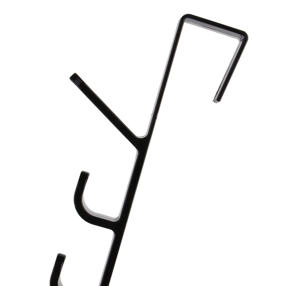 

Door Back Towel Hanging Rack 5 Pegs Abs Resin Storage Hook Door Hanger For Bathroom Bedroom Kitchen Closet