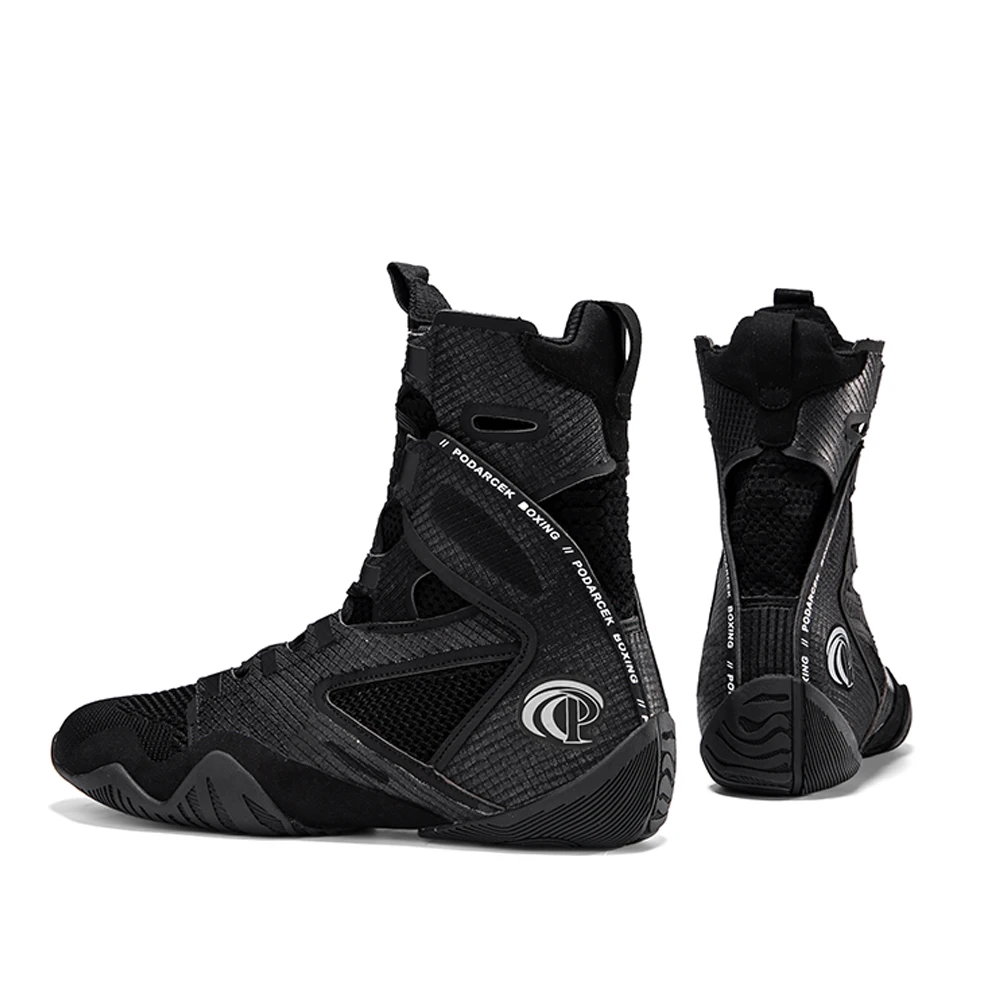 Men Boxing Shoes Professional Breathable Fighting Wrestling Shoes Equipment Non-Slip Brand Gym Training Top Quality Boxing Boots