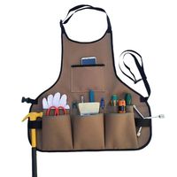 Oxford Belt Garden Tool Apron Multifunctional Multiple Pocket Gardening Apron Wrinkle-Resistant Durable Woodworking Tool Bag