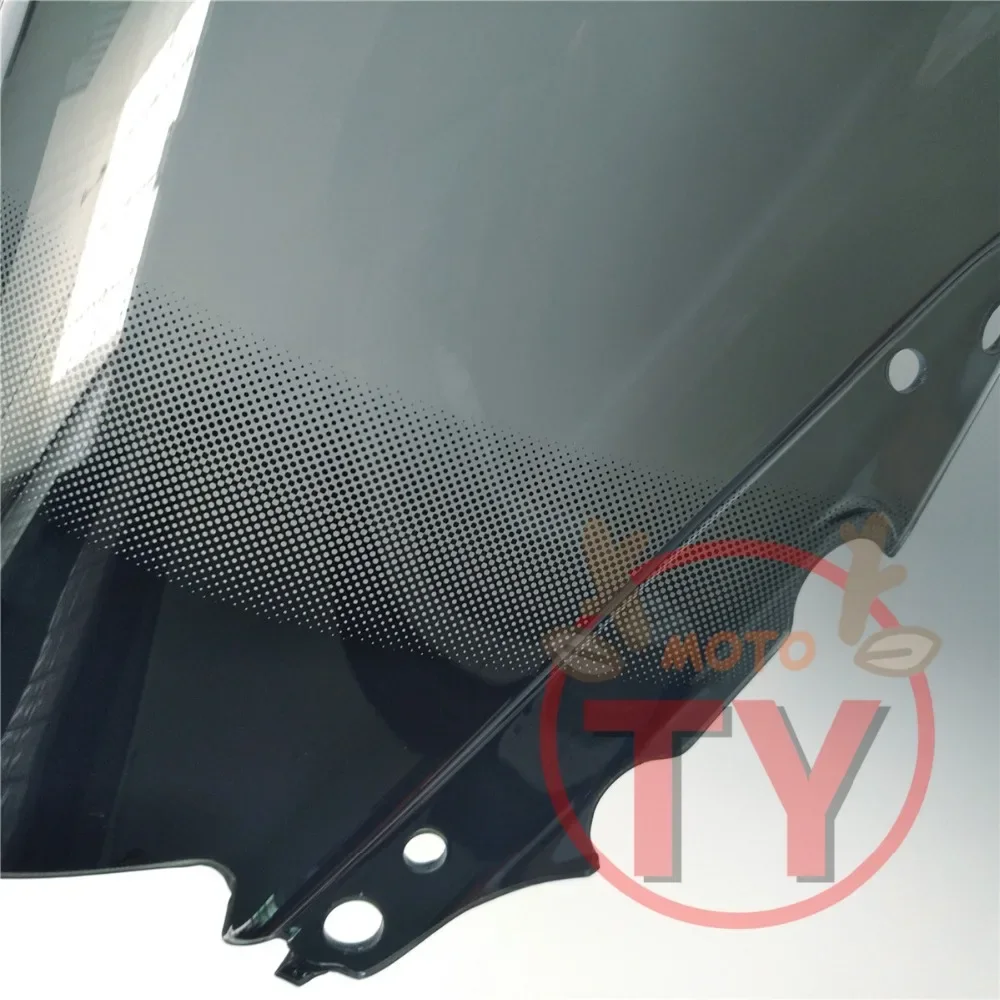 Motorcycle For Yamaha YZF R3 R25 2017 2018 2015 2016 2014 Windshield Bubble Windscreen Smoke Black Clear Acrylic Wind Deflectore