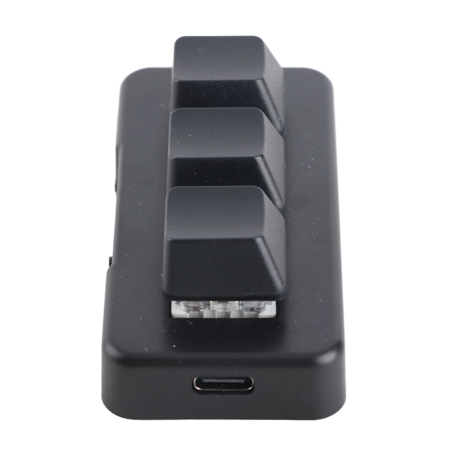 ZK40 3 teclas Teclado RGB Backlight USB 2.4g sem fio três botões três modos mini teclado mecânico de programação