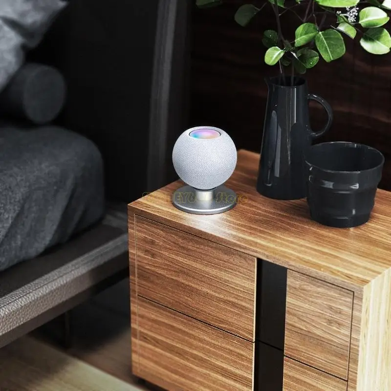 F62C Table Holder Base for HomePod Mini Detachable Bracket Speakers Decoration