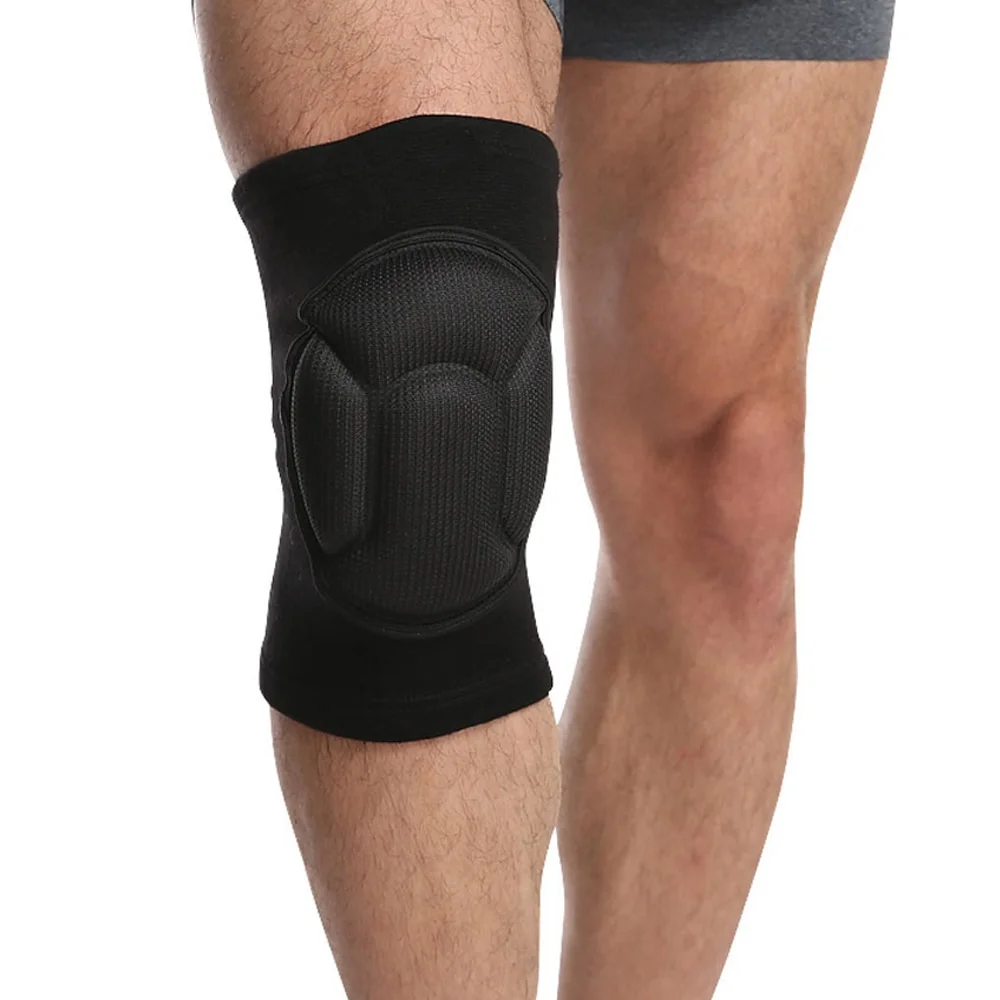 1Pair Thicked Football Volleyball Extreme Sports Ski Knee Pads Fitness Knee Support Cycling Knee Protector Kneepad