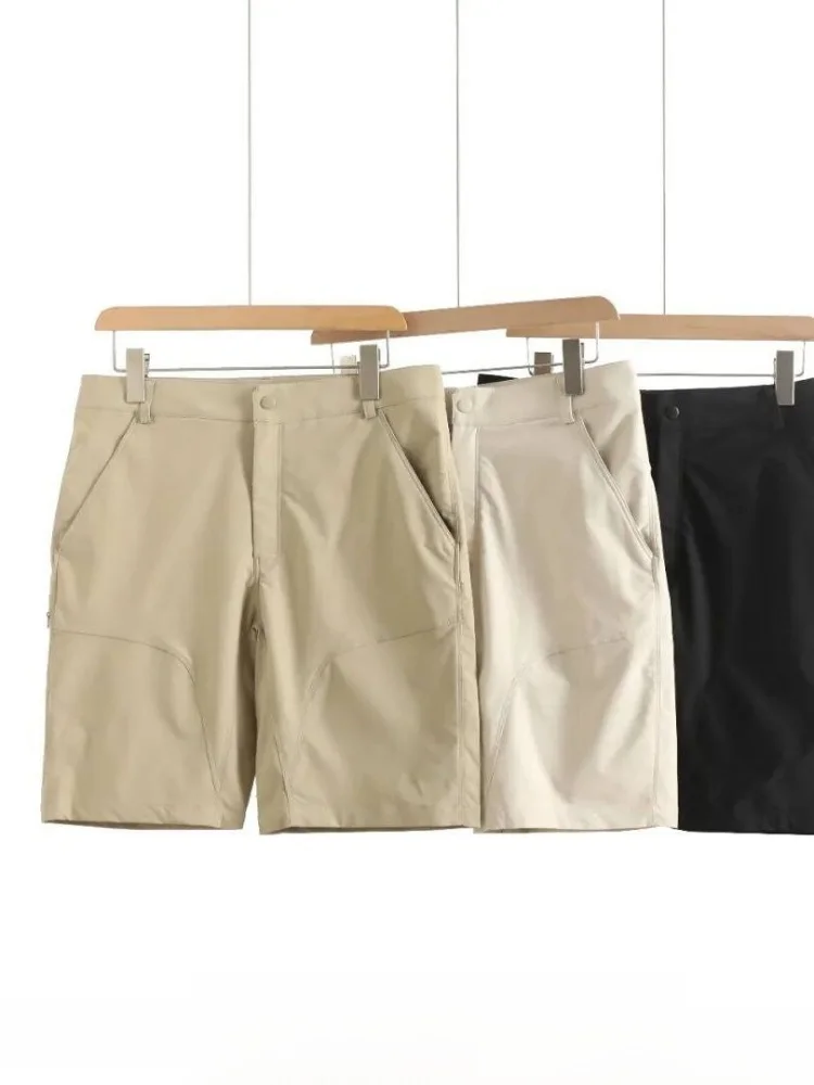 

Traveler Series Quick Dry Fabric Men's Outdoor Sports Shorts Moisture Absorbent Summer Hiking Pants Standard Fit Polyester