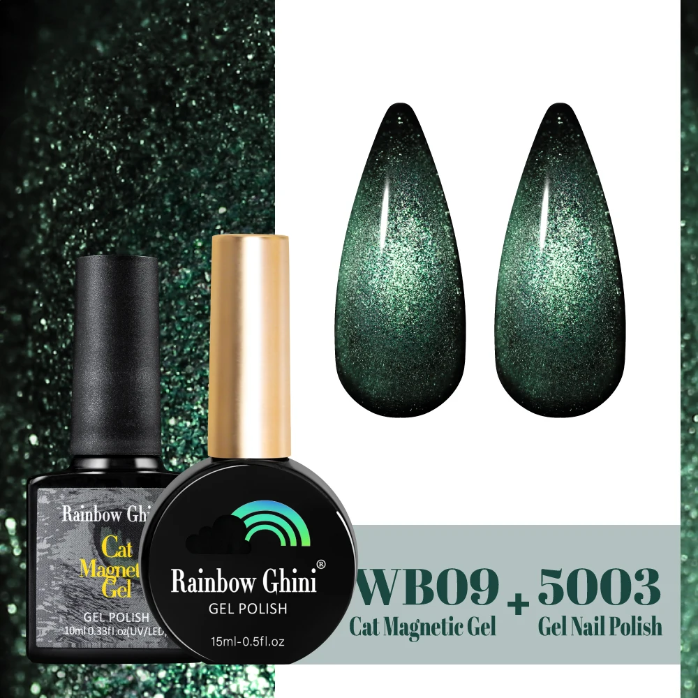 RG 2 قطعة/مجموعة مجموعة طلاء أظافر عين القطة السماء المرصعة بالنجوم التدرج اللون المهنية ومتعددة الاستخدامات صالون البولندية هلام الورنيش الساطع