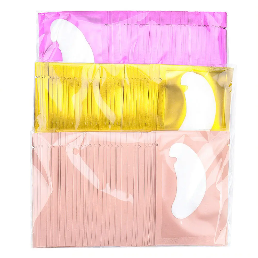 U Shape Eyelash Extension Pads Hydrogel Isolation Stickers For False Lash Grafting Professional Beauty Salon Tools