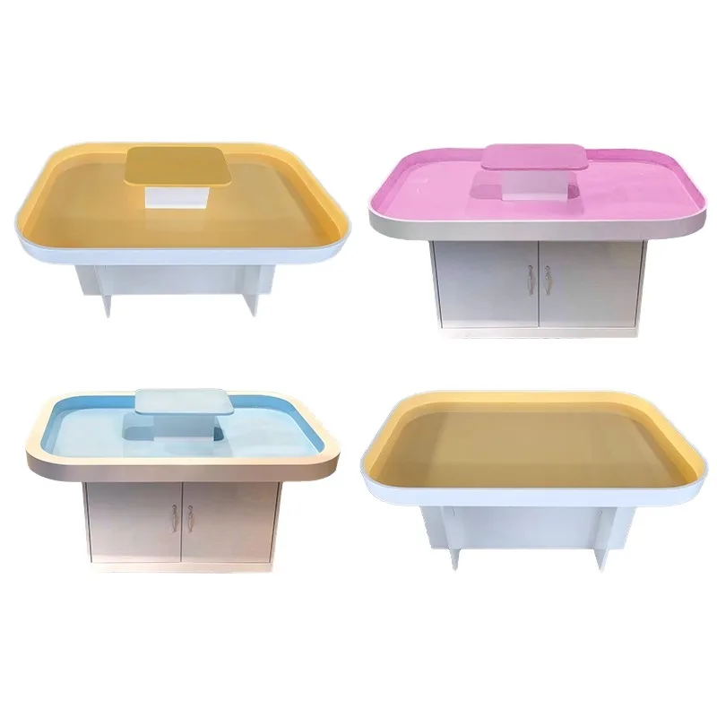 Large children's handmade wooden sand table indoor commercial playground educational toys coin play amusement park