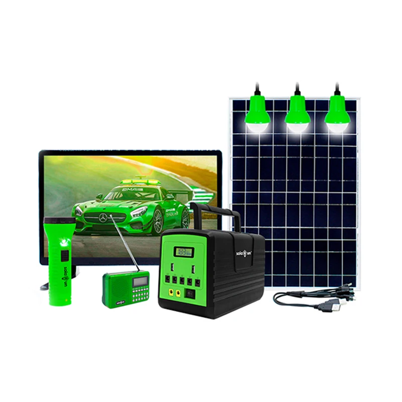 Générateur Solaire Portable pour Camping, Maison Extérieure Intelligente, OEM, Lifepo4 Power Station, Système d'Massage Solaire