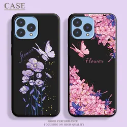 For Cubot P80 Case Beautiful Butterfly Soft Silicone Stars TPU Flower Phone Case For Cubot P 80 p80 Fashion Back Cover Cute Capa