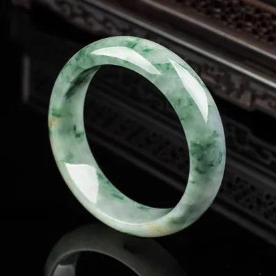 

zheru Jewelry Natural Burma Jade 54mm-62mm bracelet Exquisite Princess bracelet send girlfriend send mom