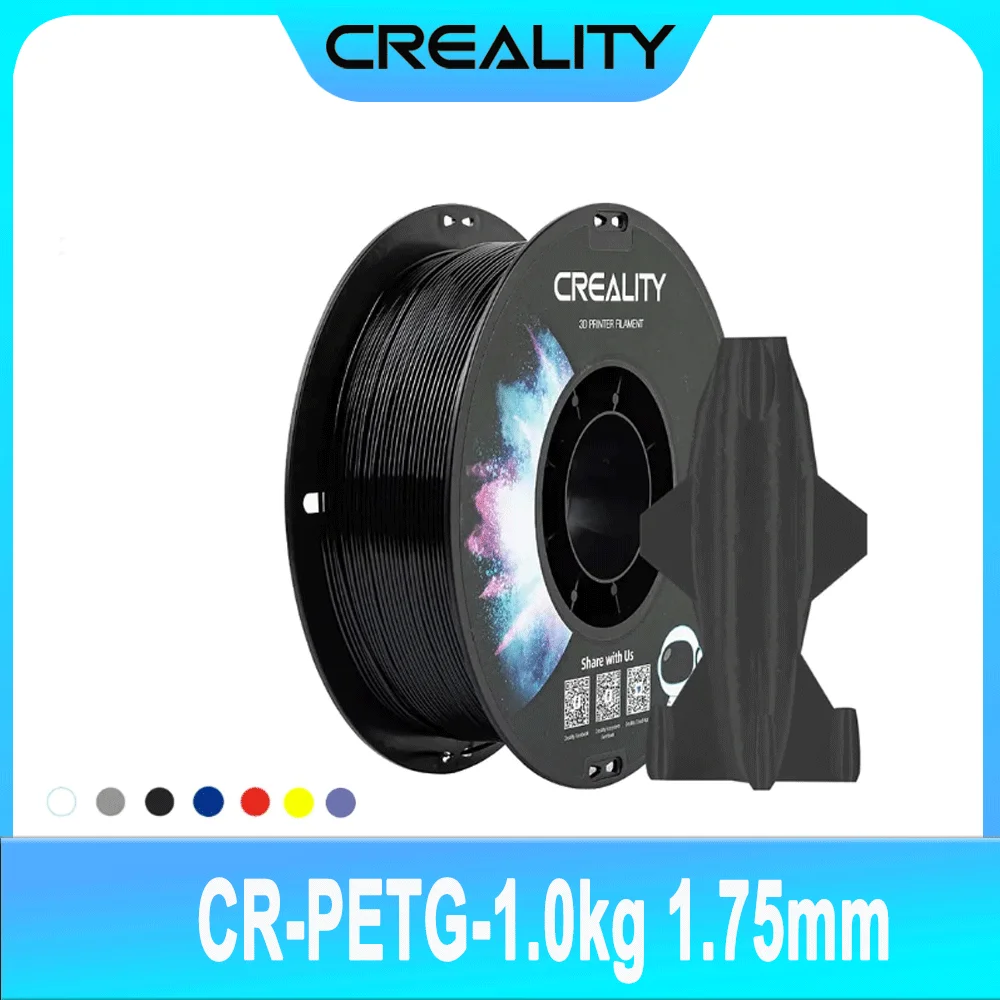 

CREALITY Original CR-PETG Filament 1KG 1.75mm 7 Colors Choose High Temperature Eco-friendly Odorless Non-toxic Excellent