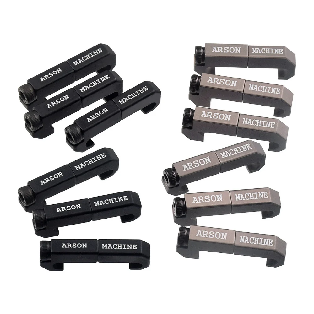 Cross Border MGPCQB Rail Cable Clip Fit Sotac M300 M600 PEQ Tactical Flashlight Remote Switch Wire Fix Holder Outdoor Hunting
