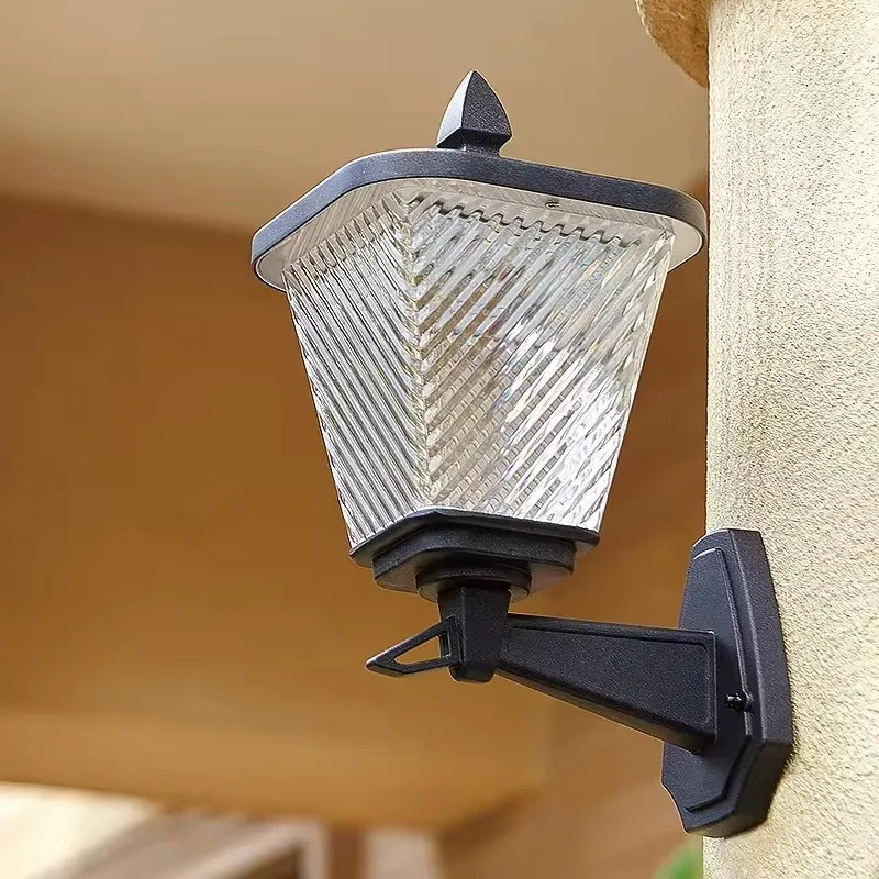 Outdoor Waterproof Wireless High Quality Solar Powered Led Wall Garden Light Solar Wall Lamps