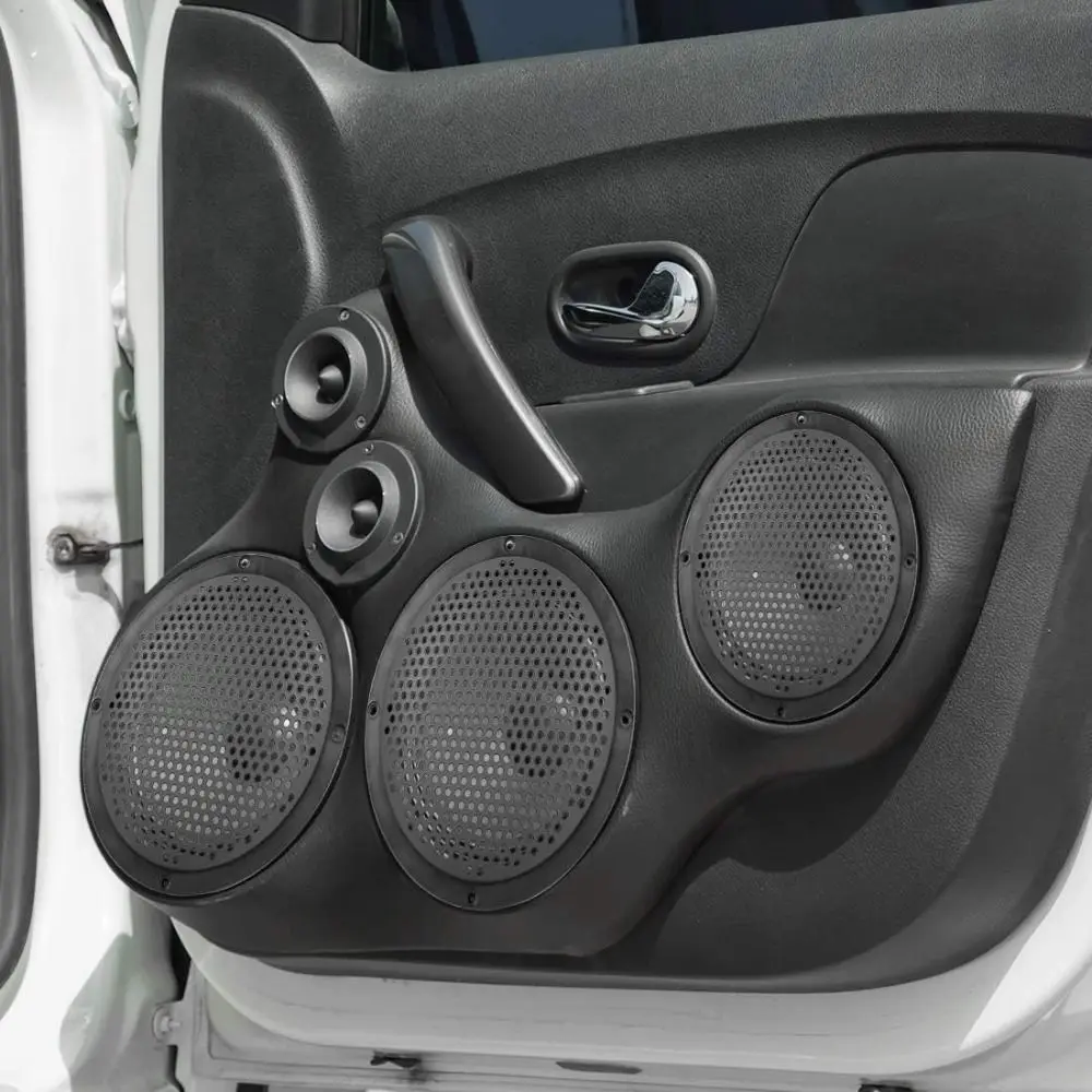 New 5/6/8/10 Inch Audio Speaker Cover Plastic Circle Subwoofer Grill Guard Black Horn Speaker Guard