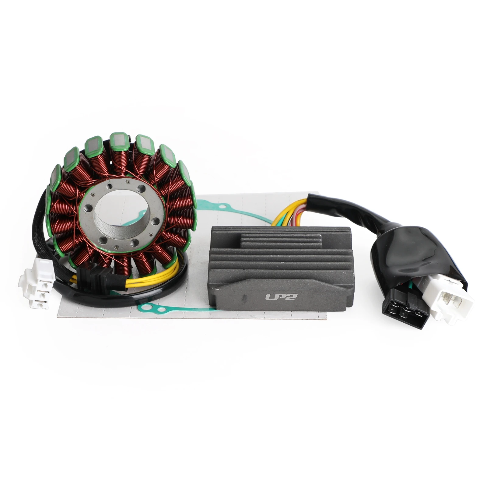 Artudatech الجزء الثابت المغناطيسي + مقوم الجهد + حشية لهوندا اعتراضية VFR800 V-Tec 02-13