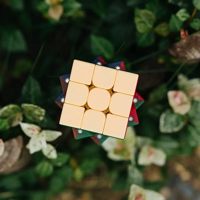 New Color Magic Cube Puzzle Kid Toy 3X3 Professional Cube Single Magnetic Best Gift Fast Silent Zero Delay Ultra-Fast Turning