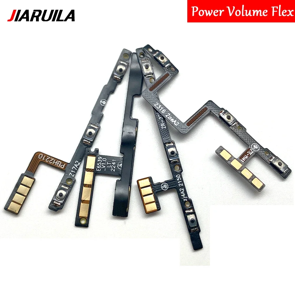 Power On Off Volume Side Button Key Flex Cable For ZTE A33s A34