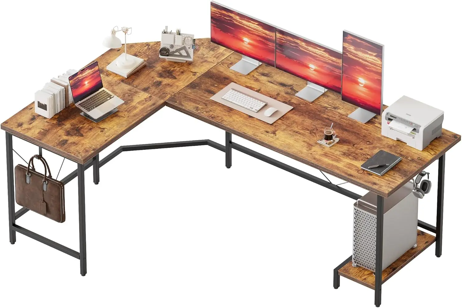 59 Inch Large L Sha…