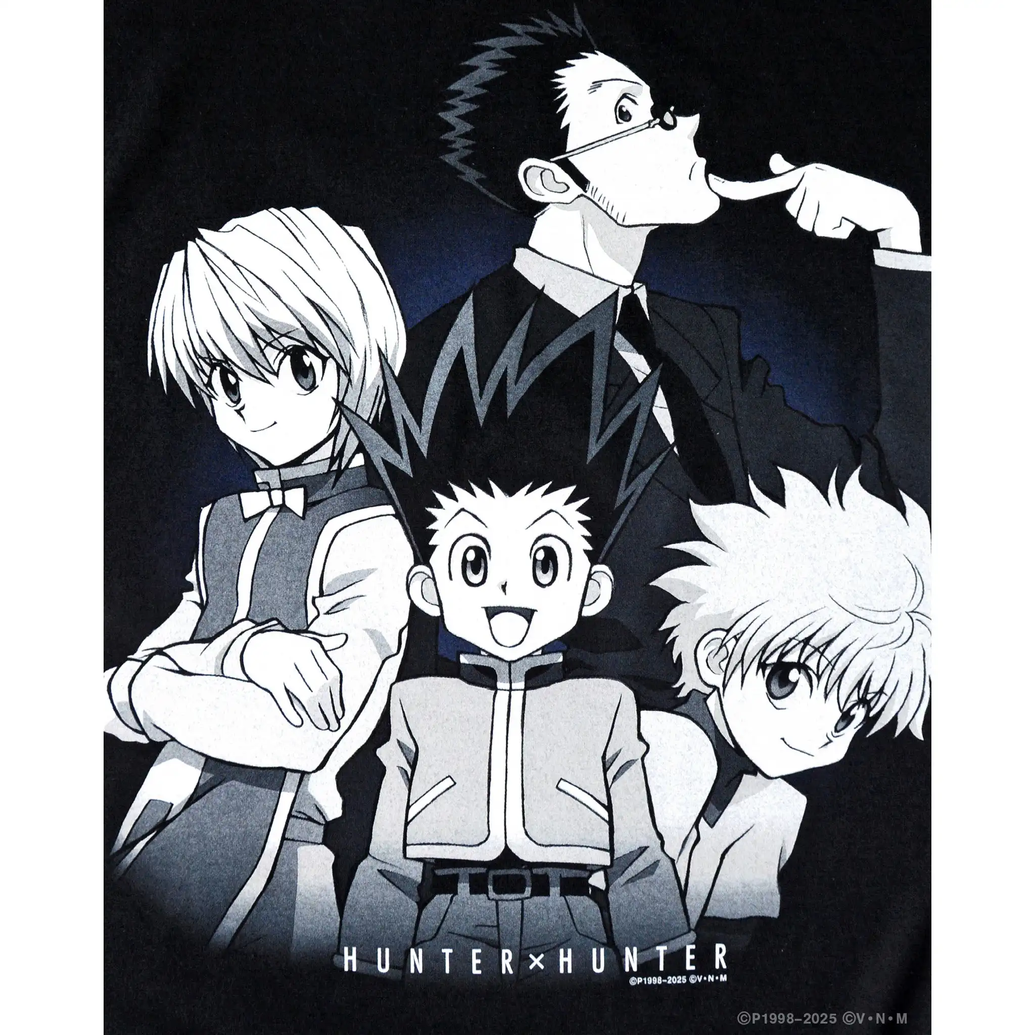 HUNTER X HUNTER X GEEKS RULE SILKCREEN PRINTING T SHIRT Women Men Overszied Y2k High Quality Cotton Loose Female Male Clothing