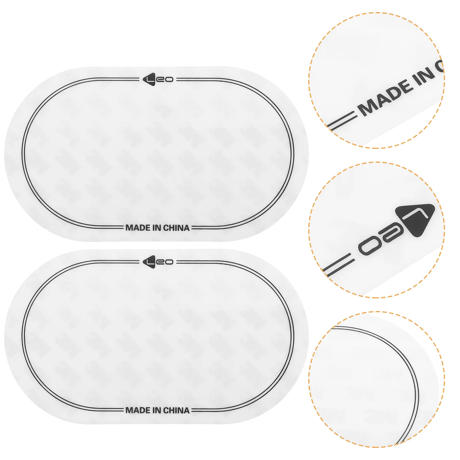 

2 Pcs Drum Kit Screen Protector Stickers Protective Strengthen Pad Percussion Accessories Pillow Skin Pte Patch Supplies