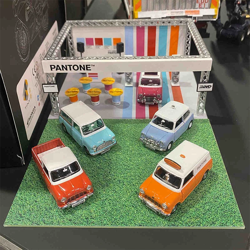 

Weiying1:50 TIN Mini Pickup Van Guba convertible pickup Hong Kong TINY alloy car model Children's toy collection Gifts ornaments