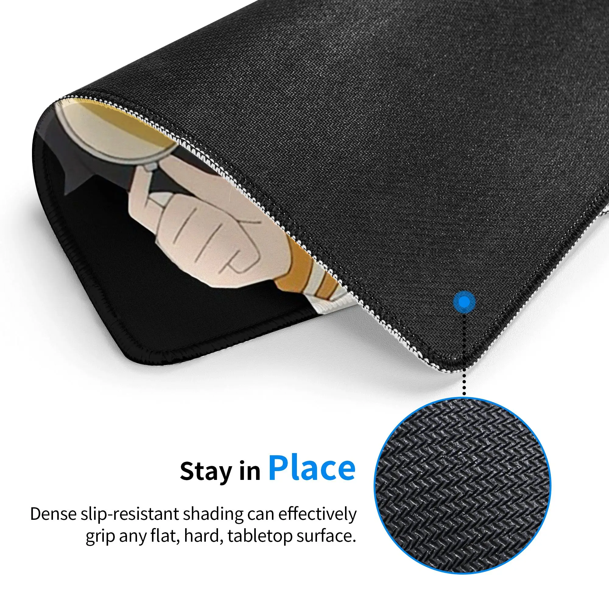 Anime Wind Breaker Mouse Pad Computer Keyboard Mouse Mat Gamer PC Laptop Desk Mat Office Table Mats