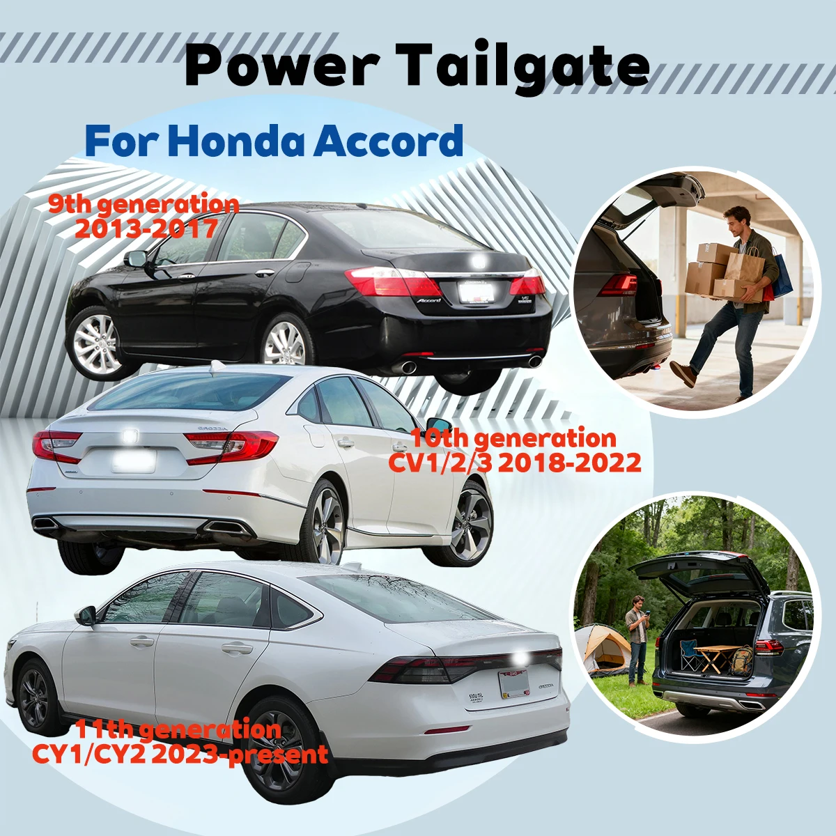 

For Honda Accord 9th/10th/11th generation Automatic Lifting Electric Tailgate Lock Module Closing System Electric Tailgate