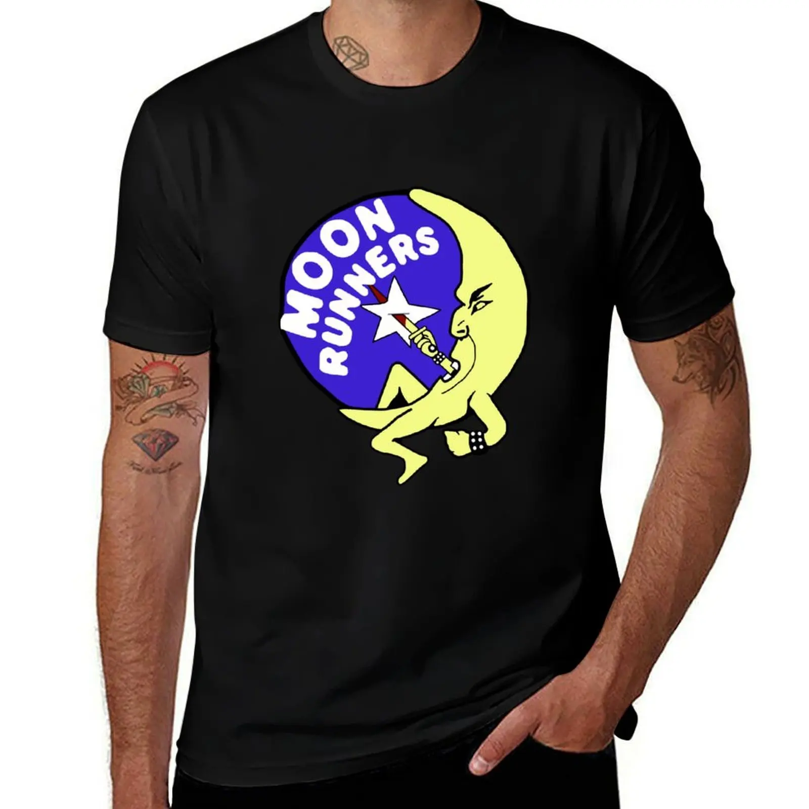

The Moonrunners T-Shirt cotton t shirt man t shirts for man graphic funny T-Shirt
