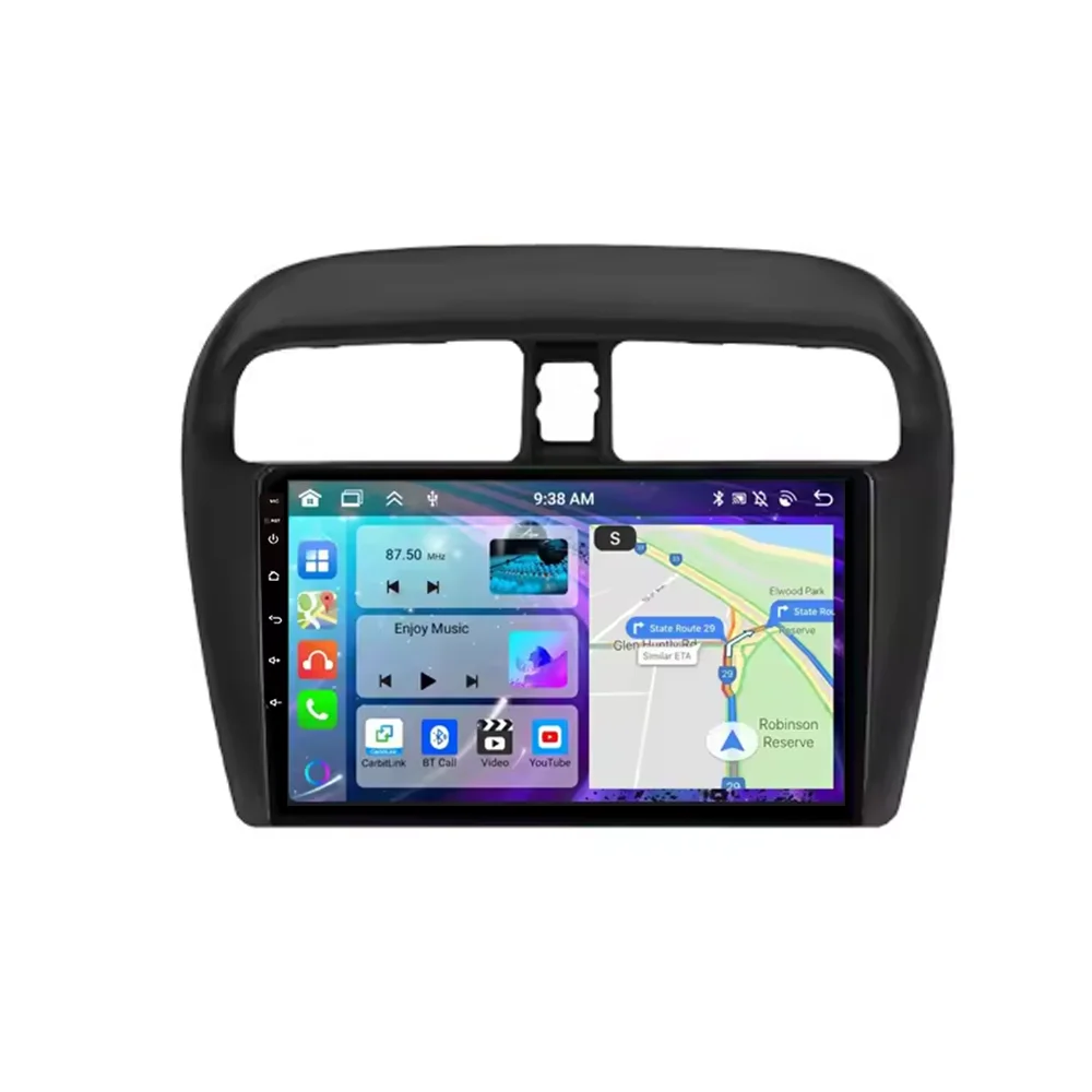 Picture 4: Android 16 For Mitsubishi Mirage 6 Attrage 2012 - 2018 Car Radio Multimedia Video Player Navigation GPS Wireless Carplay WIFI