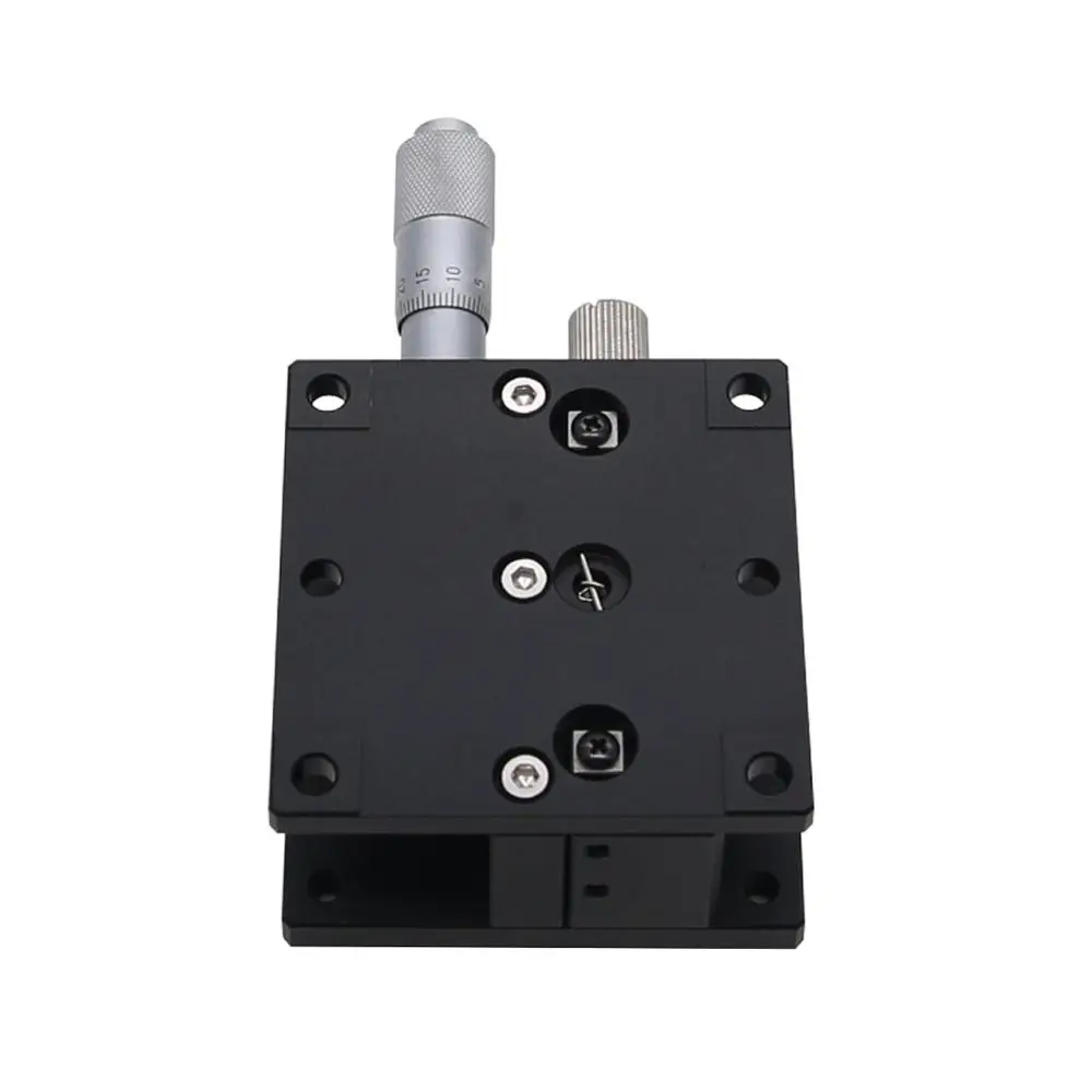 LZ60 60*60mm Z Axis Manual Displacement Platform Linear Stage Adjustable Sliding Table