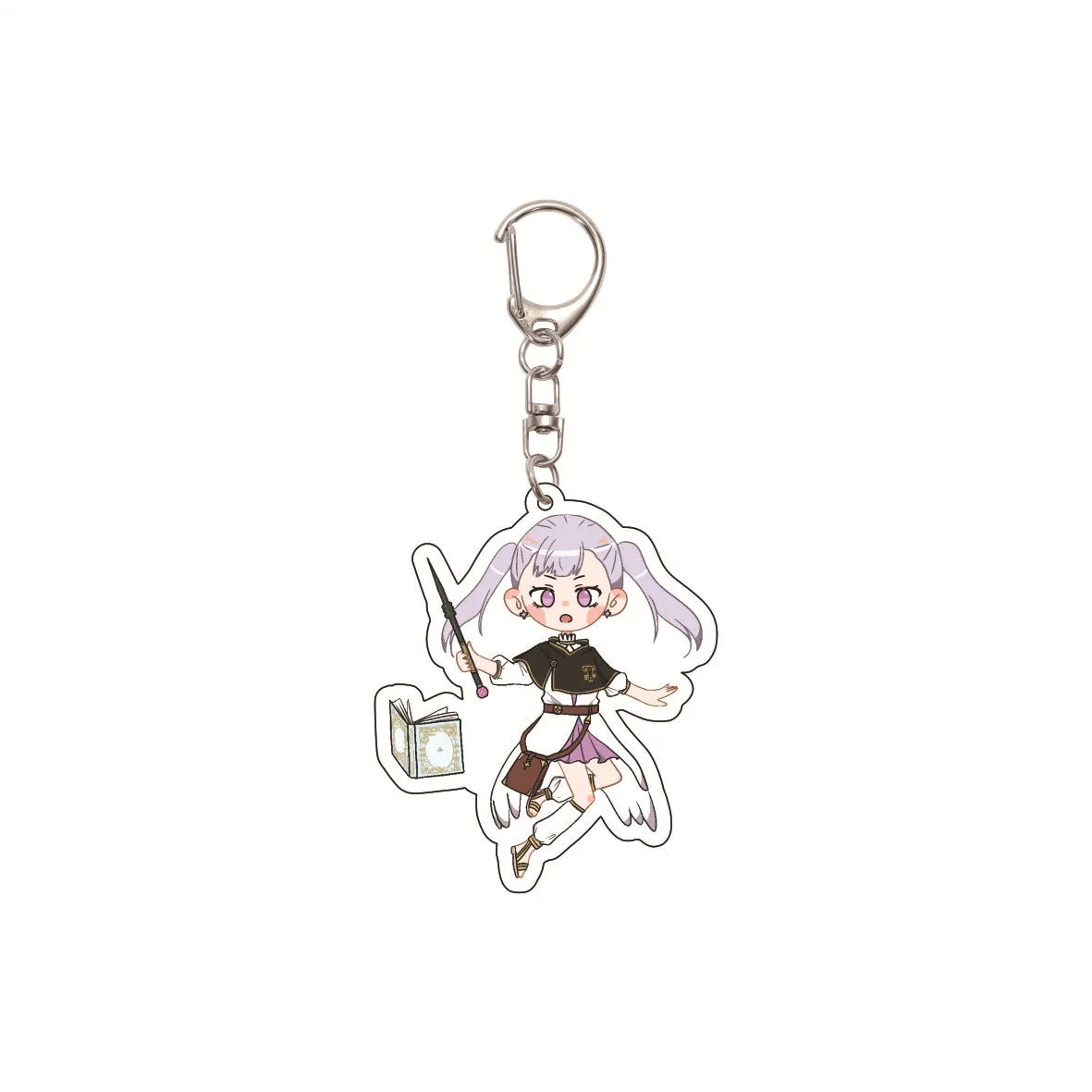 55MM Anime Black Clover Keychain Asta Noell Silva Yami Sukehiro Mimosa Vermilion Luck Voltia Keychain Christmas Gifts view 5