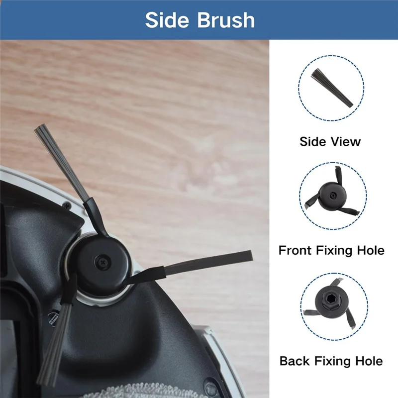 WHYY-33PCS ドリーミーL40 Ultra /X40 Ultra /Mova P10 Pro Ultra掃除機用パーツ メインサイドブラシ HEPAフィルター モップクロス ダストバッグ