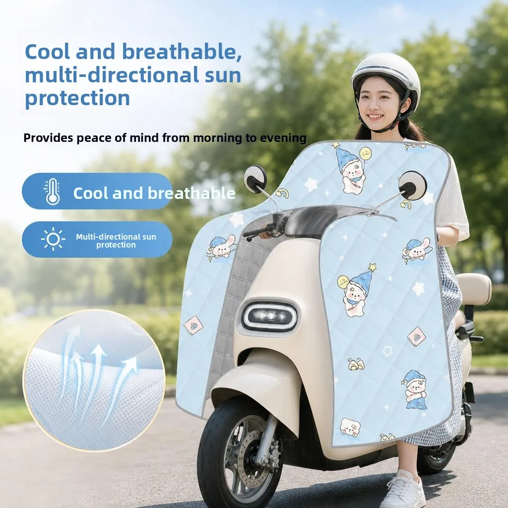 

2026 New Vehicle Windshield Cover Thin Spring Summer Sun Protection Oxford Cloth Large Pocket Car Windshield