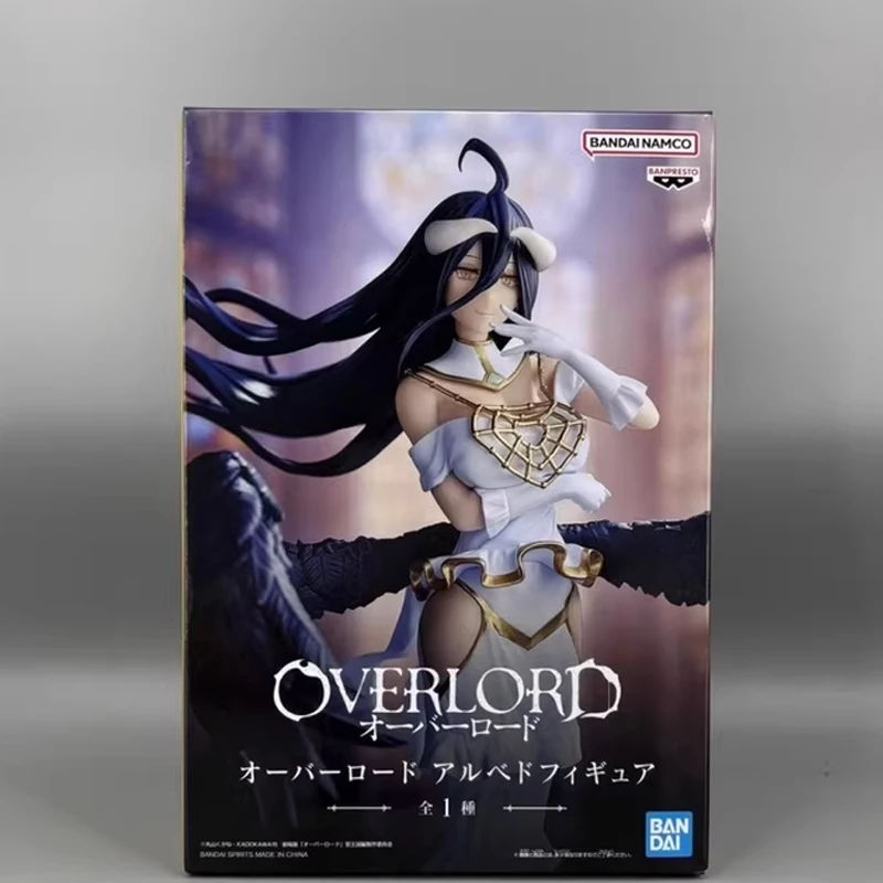 Spedizione veloce Bandai BANPRESTO Overlord Albedo Ainz Ooal Abito Scheletro Re Anime Modello originale Giocattolo Action Figure Regalo per bambini