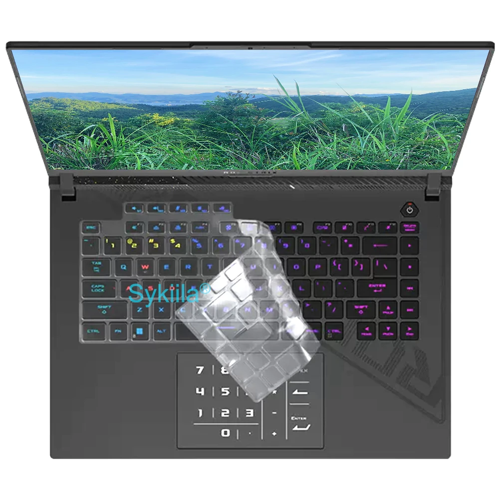 Keyboard Cover for ROG Strix Scar 15 16 G634 G15 G16 G614 G513 G512 G533 G532 G531 Hero Silicone Protector Skin Case Accessories