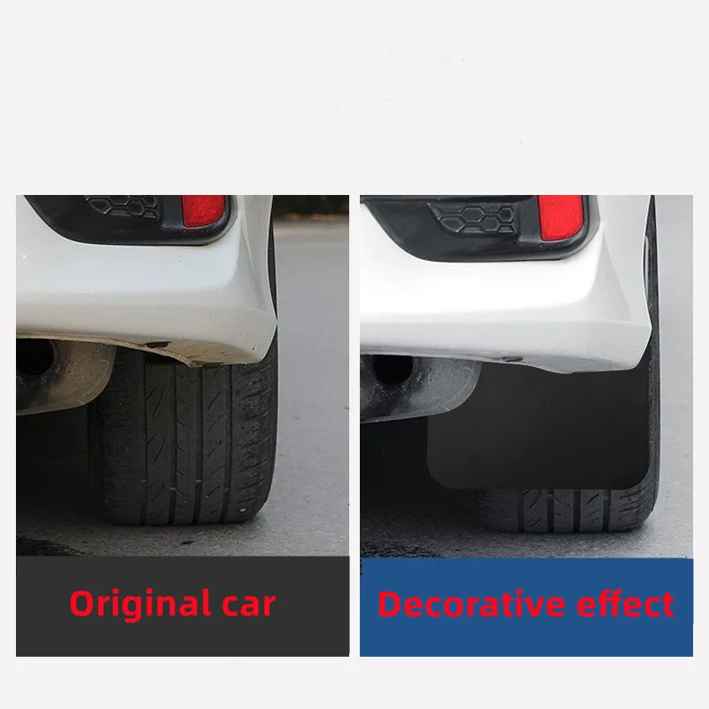 Universal Basic Mud Flaps Set Black