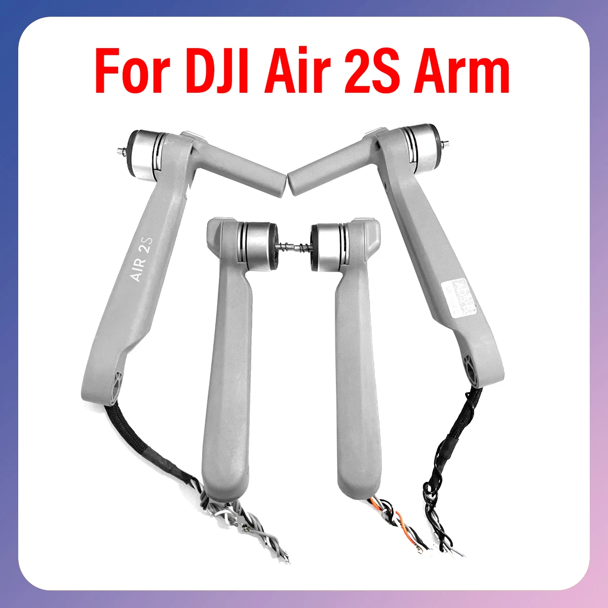 

Original Air2S front rear left right power arm rotation with smooth wire is suitable for DJI drone Air series maintenance parts