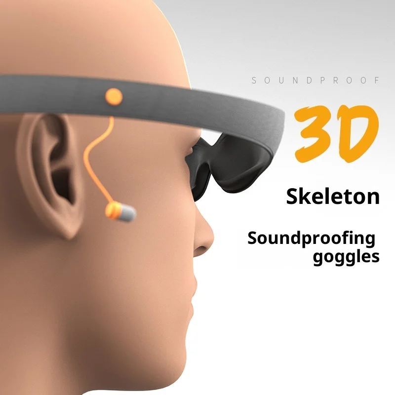 Eye Patch Shading Sleep Eye Mask Eyepatch Travel Relax Ear Plugs for Sleeping Tapones Para Dormir Noise Reduction Indoor