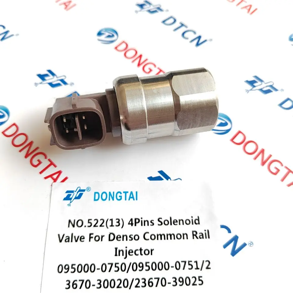 4Pin Solenoid Valve for Common Rail Injector 095000-0750/095000-0751 23670-30020/23670-39025
