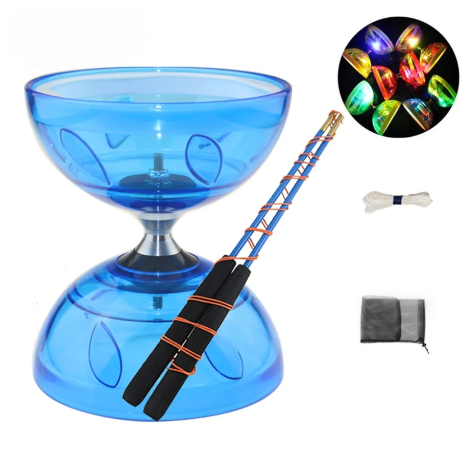 Portable Diabolo Chinese Yoyo Diabolo Set Portable Fitness Gear For Adults Kids Elderly Outdoor Indoor Agility Exercise
