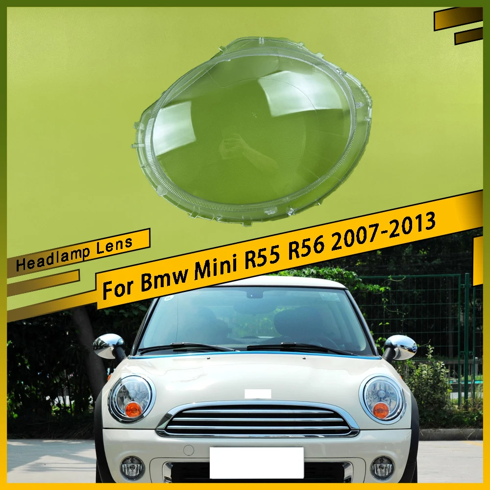 

Headlamp Transparent Cover Headlight Shell Lampshade Case Plexiglass Replace Original Lens For Bmw Mini R55 R56 2007 - 2013