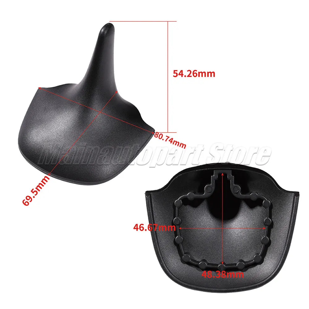 A2208201375 Roof GPS Radio Antenna Cover Black 2208201375 Reinforced For Mercedes W220 S430 S500 S600