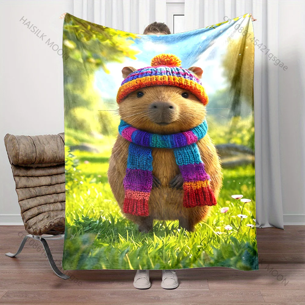 Multi-size Cute Capybaras Art - đánh giá và giá Outdoor Camping Heated Blanket