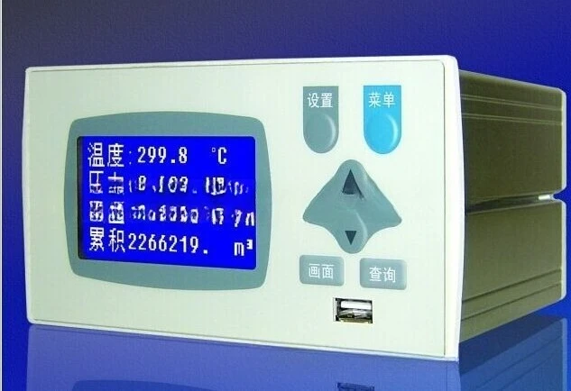 أداة توتالائزر التدفق، درجة حرارة سائل الغاز البخاري الصيني وتعويض الضغط مقياس تراكم الطاقة الساخنة والباردة 32FC #5