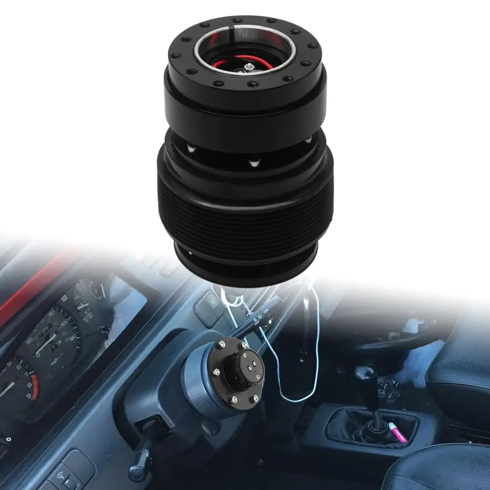 Car Steering Wheel Hub Adapter Boss Kit For Honda Civic Accord Prelude Del Sol Acura Integra DC2 1992-2001 Accessories Black