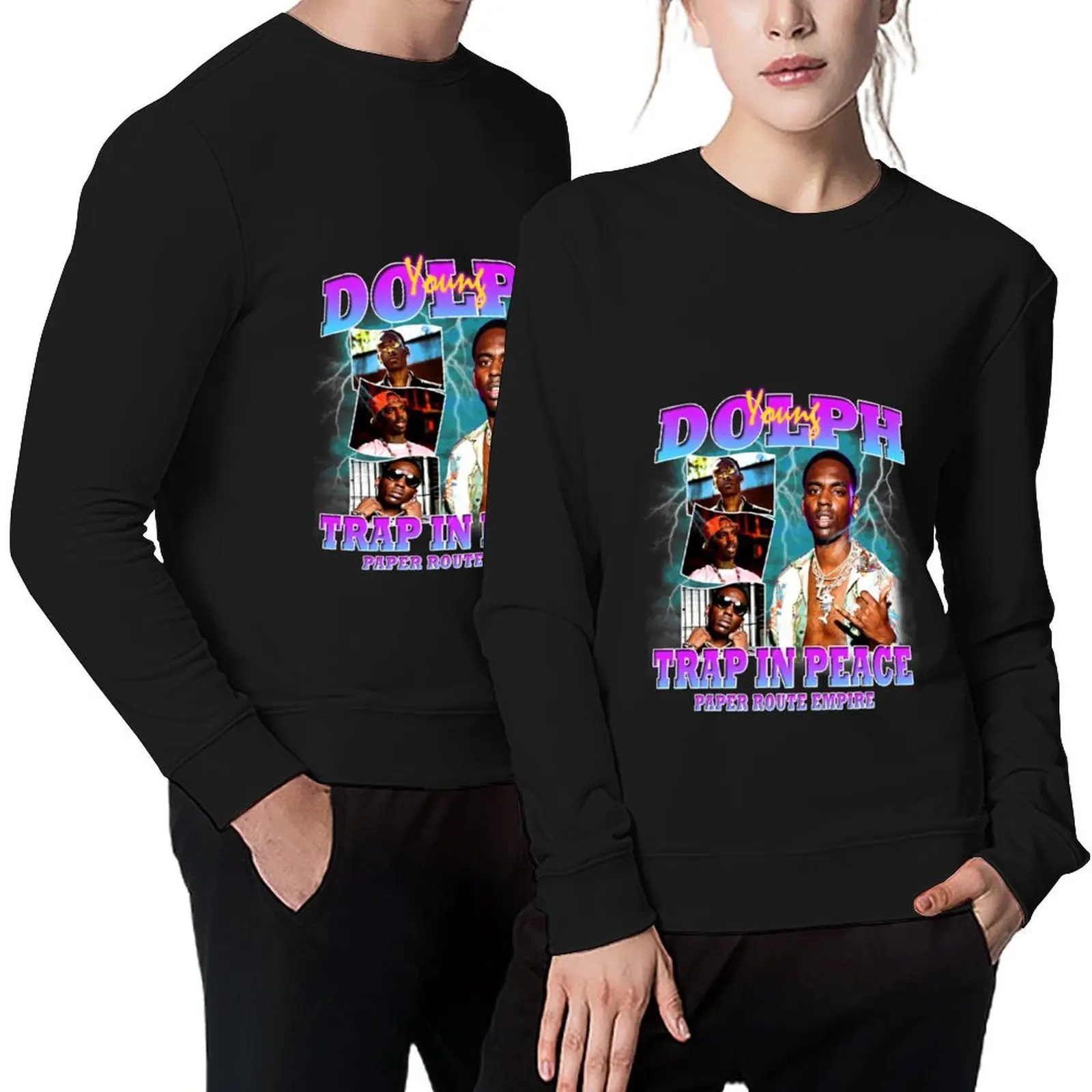 

Young Dolph Pullover autumn clothes men's sweat-shirt set men clothing men clothes men's sweatshirt