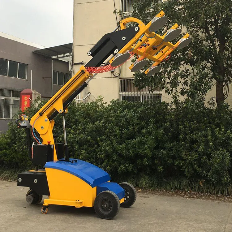 T-094 New Vacuum Mobile Suction Cup Vehicle for Installing Glass Sheets and Glass Curtain Walls