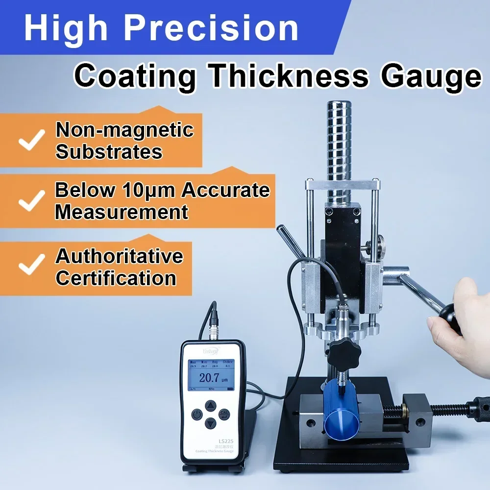 2026/Custom LS225 N1500 1500μm Non Ferrous Pcb Coating Thickness Measurement Aluminum Coating Thickness Gauge