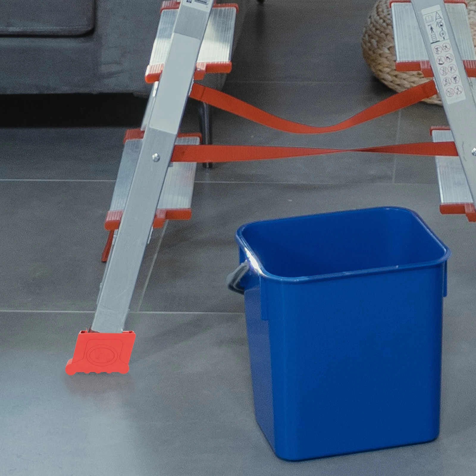 

4pcs Rubber Covers Nonslip Protector Foot Caps Leg Protective Cover Accessories For Home Supplies Extension Ladder Feet Pad Safe